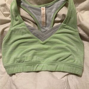 “Lucy” Brand lime Sports Bra
